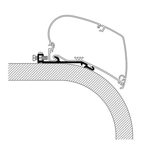 Adapter Ominstor 6002/6900 - Flat adapter