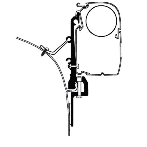 Adapter for Omnistor awning - Sprinter VAN