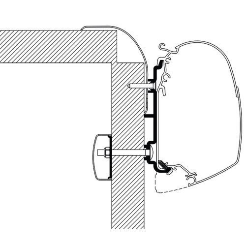 Adapter Frankia 350cm