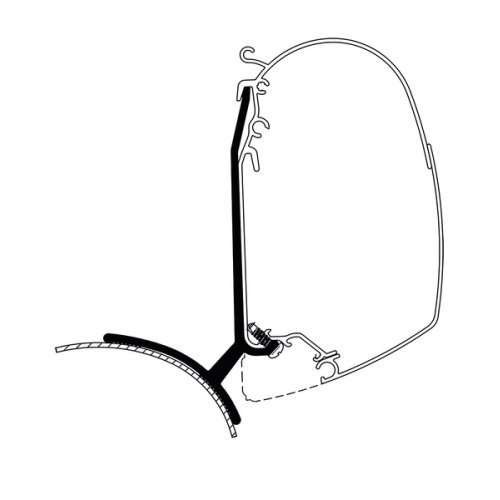 Adapter Omnistor awning - Renault Trafic, Opel Vivaro