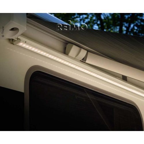 Tent-/LED- mounting rail 3,5m, white for TO5200