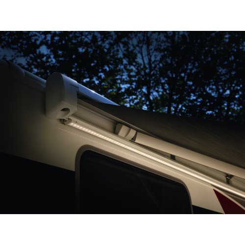Tent-/LED-mounting rail 3m, white, for TO5200