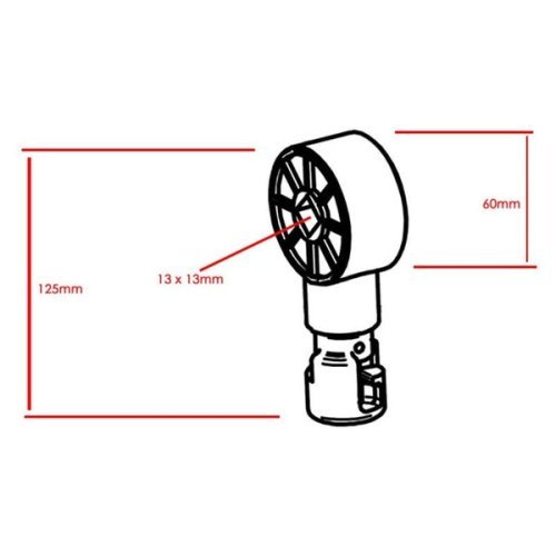 Crank gear for Omnistor 5200 5002 5003 V10