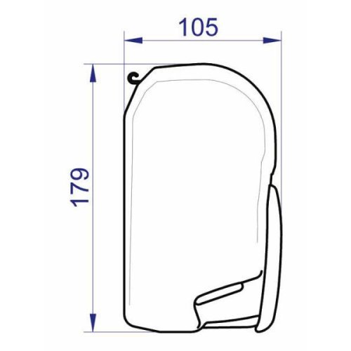 Awning Omnistor 8000 6m BlueSky Housing white