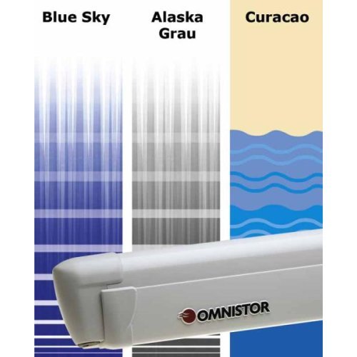 Awning Omnistor 8000 4,5m Alaska grey, case white