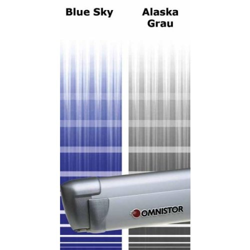 Awning Omnistor 8000 4m Alaska grey, case silver