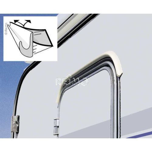 Rain gutter self-adhesive, length: 350cm