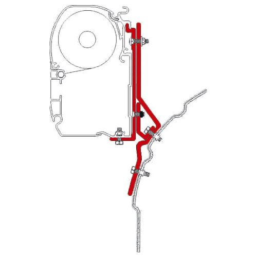 FIAMMA adapter for F45i / F45iL at VW T4