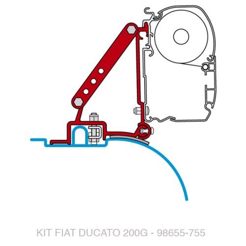 FIAMMA Adapter for F45i/F45iL Ducato from year of construction 07/2006