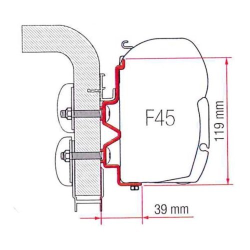Adapter Fiamma Hymercamp