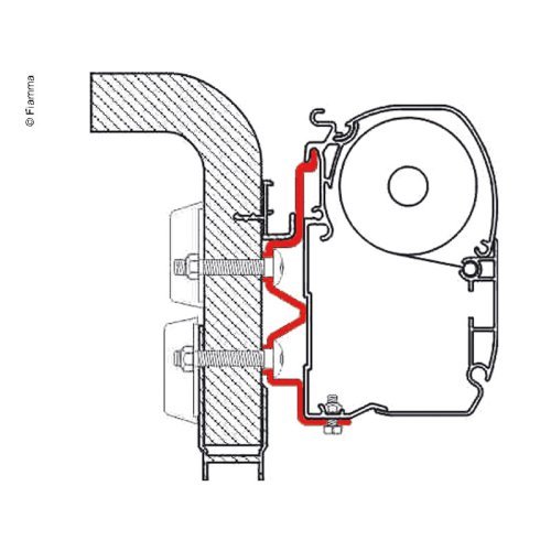 F.Adapt.Set 5m Hymer Camp
