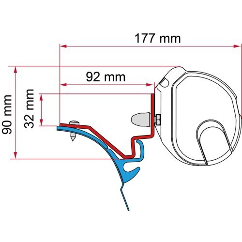 Fiam.Adap.F35 VW T6 Westf