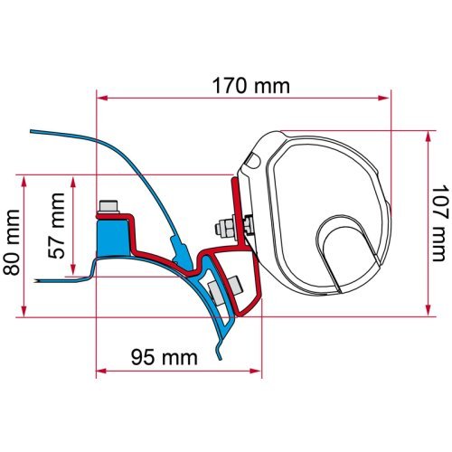 Fiamma Adap.F35 VW T5 Cal