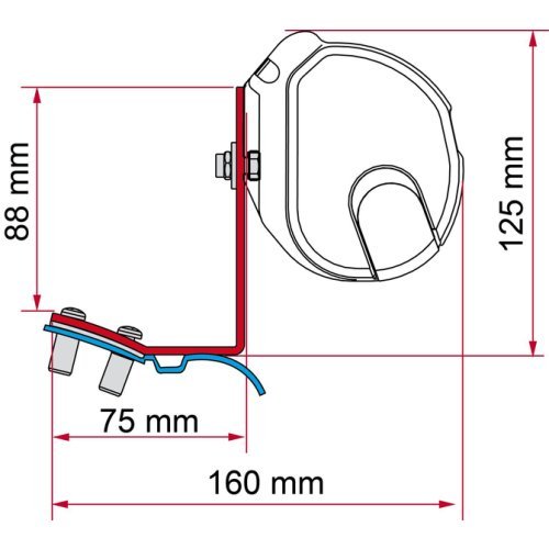 Fiamma Adap.F35 Vito SD