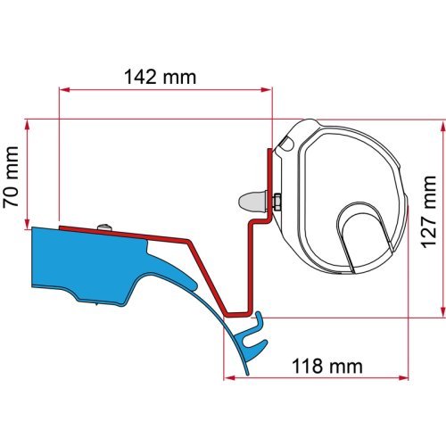 Adapter M.Vito Westfalia