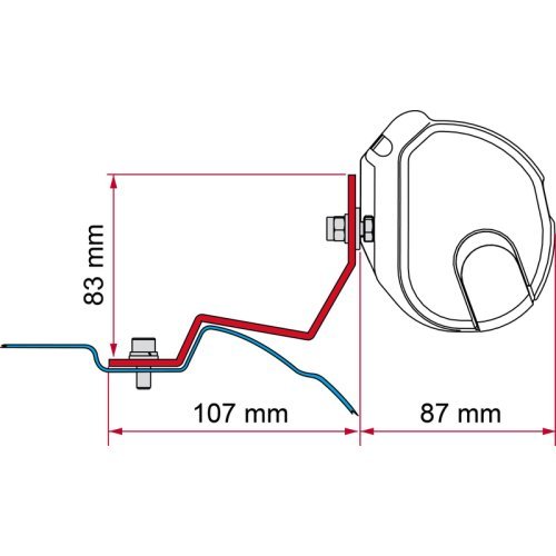 Fiamma Adapter Viano