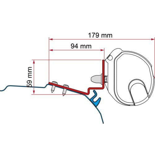 Fiamma Adap.F35 Black