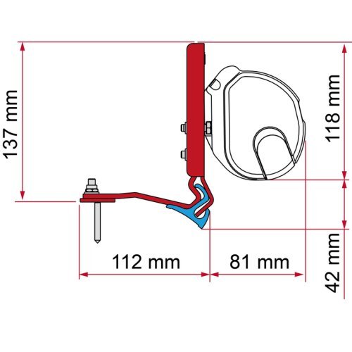 Fiamma Adap.F35/F35Pro/45