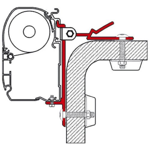 Adapter for F45i / F45iL  nonstandard-mounting