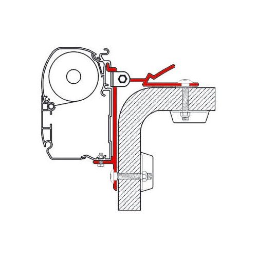 Adapter for F45i / F45iL  nonstandard-mounting