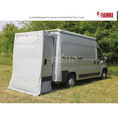 Rear Door Cover for sunroof, 2 pieces
