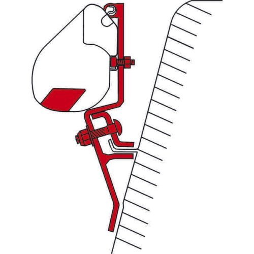 Fiamma adapter for F35 Pro VW T3 2-piece