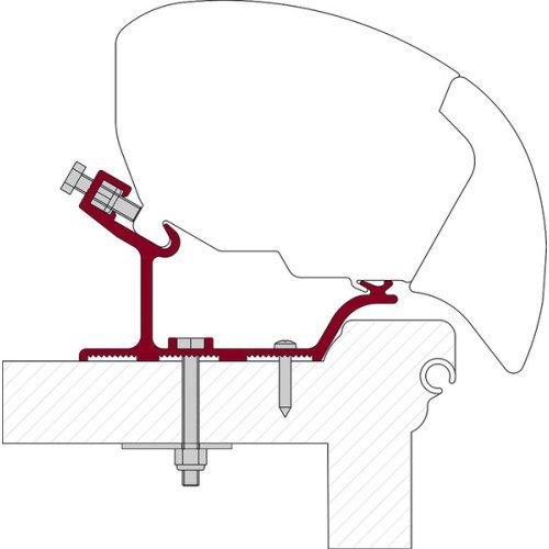 Adapter for Fiamma roof awnings F65, F65S and F65L