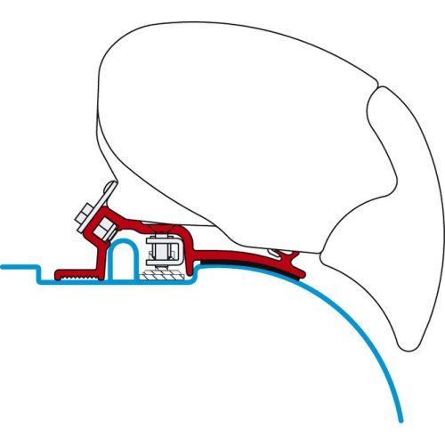 F 65 Top Adapter Fiat Ducato as of year 1994, 2 pieces