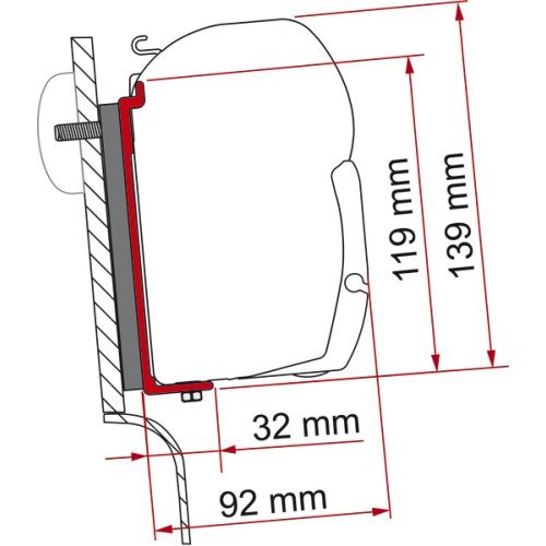 Adapter for F45i/F45iL Westfalia