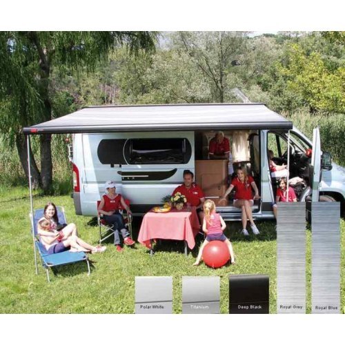 Dachmark.F65S 2,9m Royal Grey, white housing