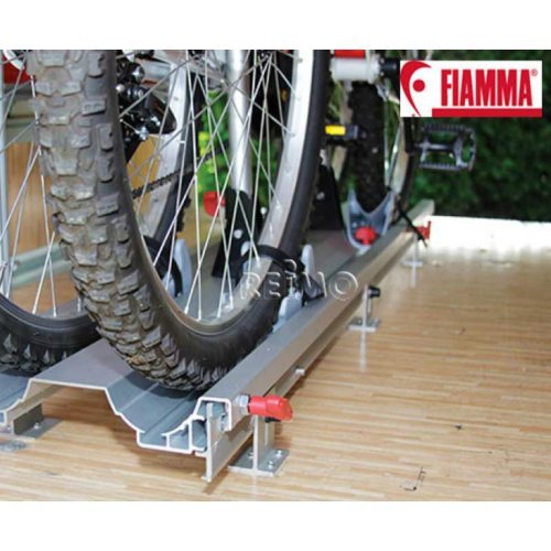 Bicycle rack for the rear garage
