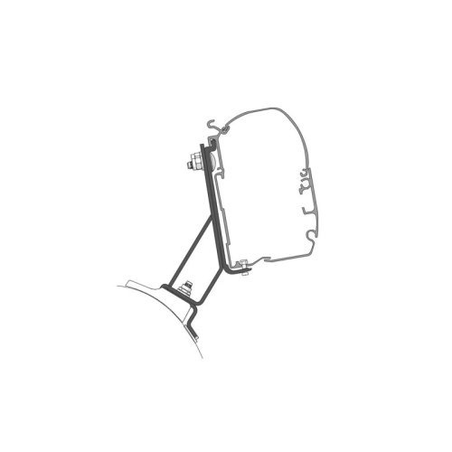 Awning set FIAMMA PSA F45S with adapter - Deep Black