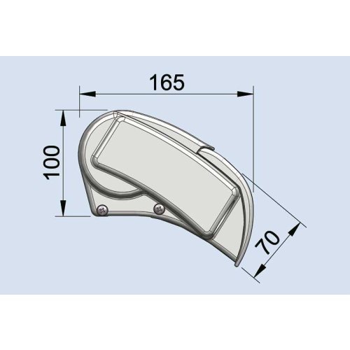 Awning Prostor 600 5,00m Blue Waves 230V