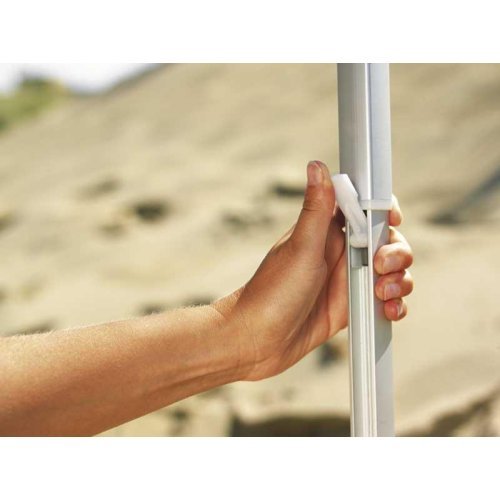 Awning Prostor 600 4,50m Grey Waves, silver