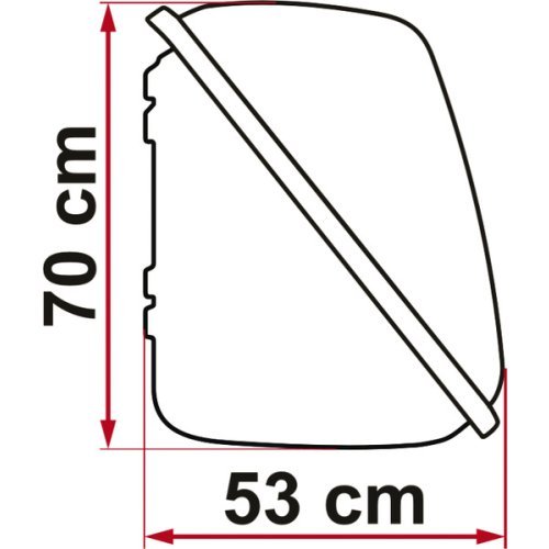 Luggage box for bicycle carrier - Ultra Box 500