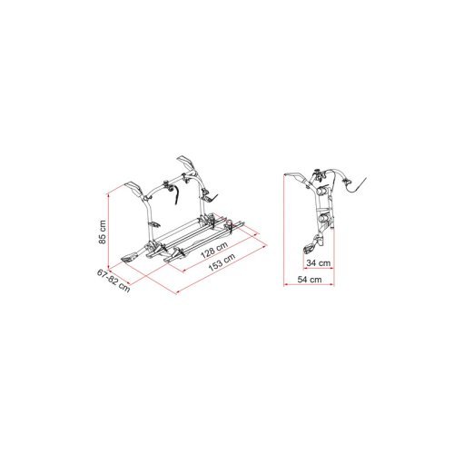 Carry Bike VW T6/T6.1 Pro - Deep Black