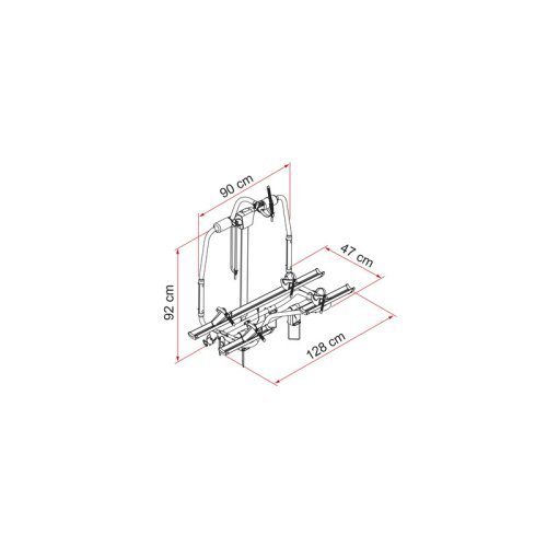 Carry bike Caravan Active - Silver