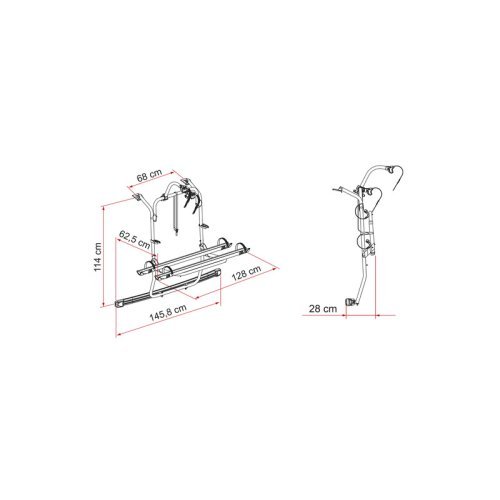 Carry bike PSA Vans - White