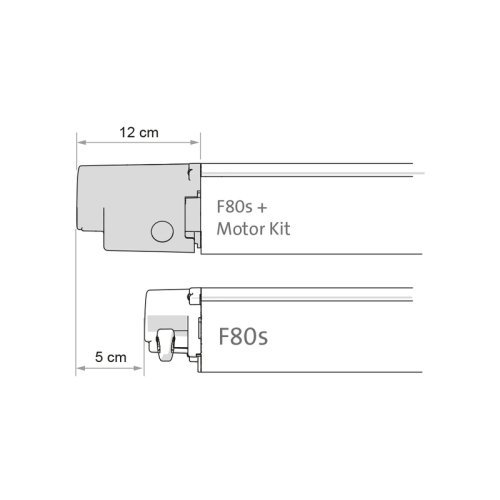 12 V Motor Kit Compact for F80L - Titanium