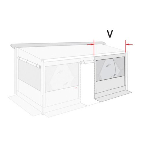 Front Panel Light 190 for CStore XL - With Window