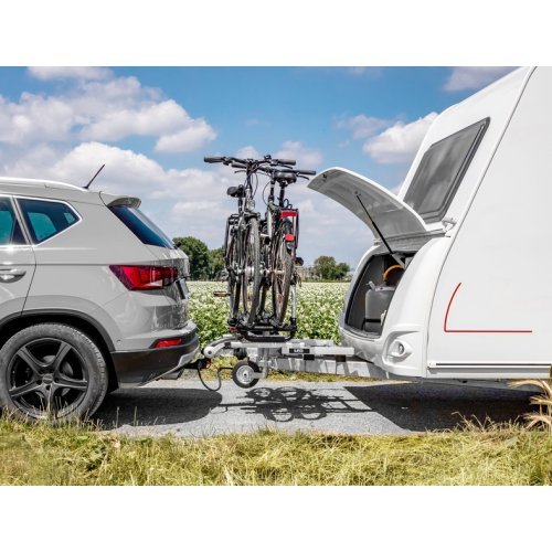 LAS BC260 bike carrier for caravan drawbar, 2 bikes
