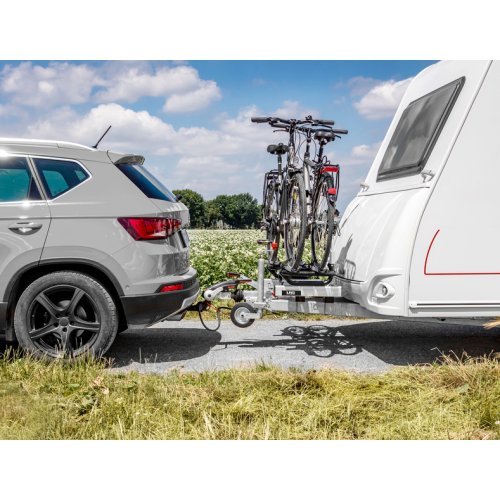 LAS BC260 bike carrier for caravan drawbar, 2 bikes
