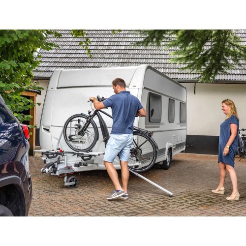 LAS BC260 bike carrier for caravan drawbar, 2 bikes