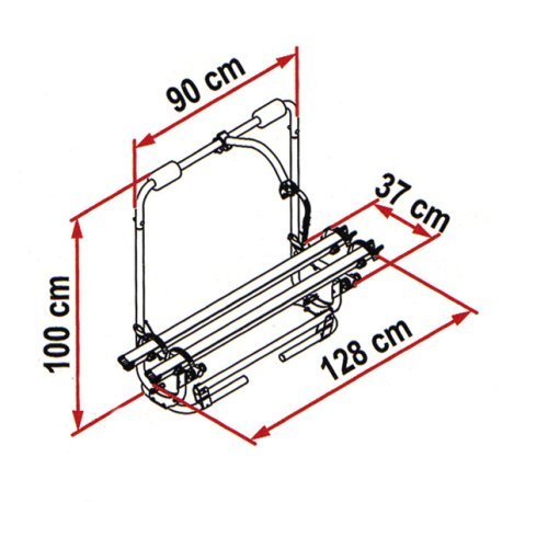 Drawbar carrier XL A Pro 200