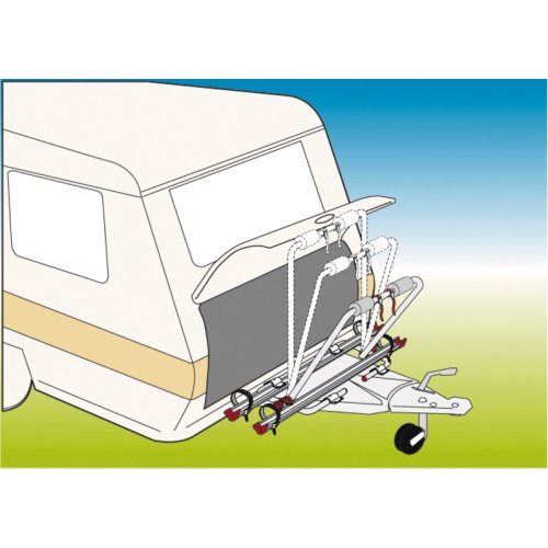 Towbar carrier XL A, max. 35 kg, for 2 bicycles