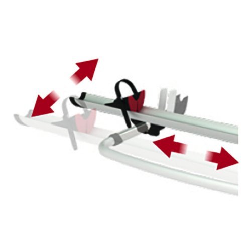 Rail Premium S bicycle rail, silver