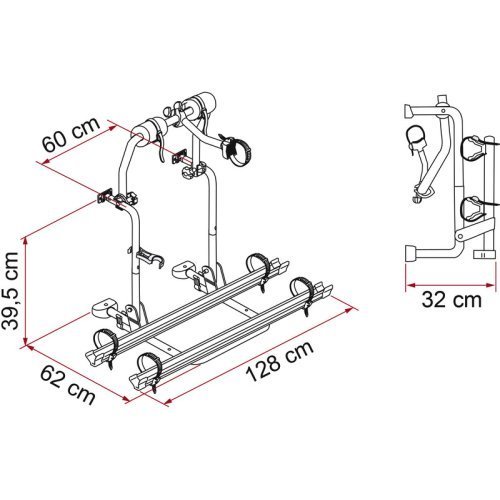 Carry-Bike CI for 2 bicycles