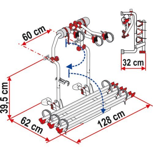 Carry-Bike CI for 2 bicycles