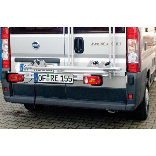 Lighting strip with supplementary vehicle number