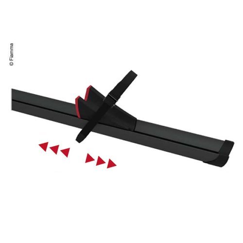 Rail Premium bicycle rail 139 cm, black